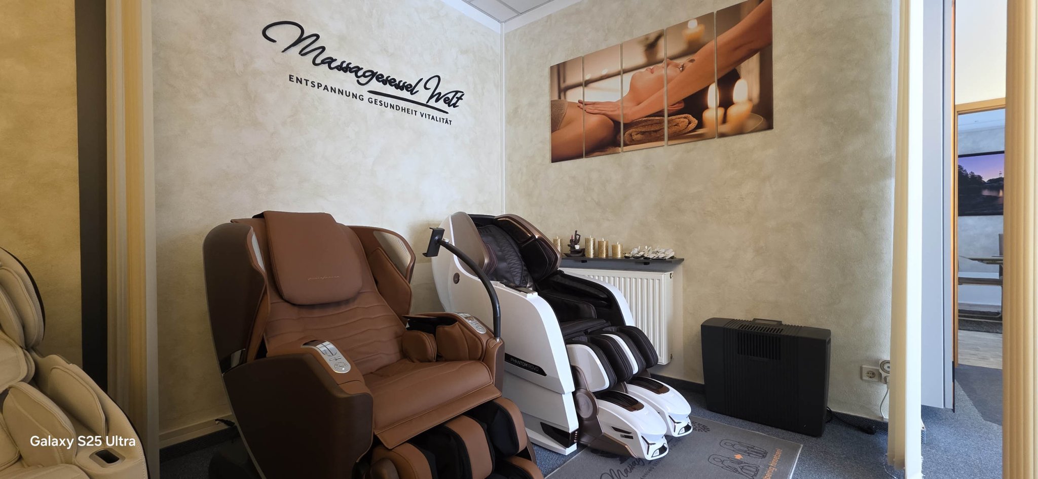 La nostra mostra tra Dresda, Lipsia e Chemnitz a Hainichen - Massagesessel Welt