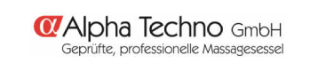 Logo della poltrona da massaggio Alpha Techno