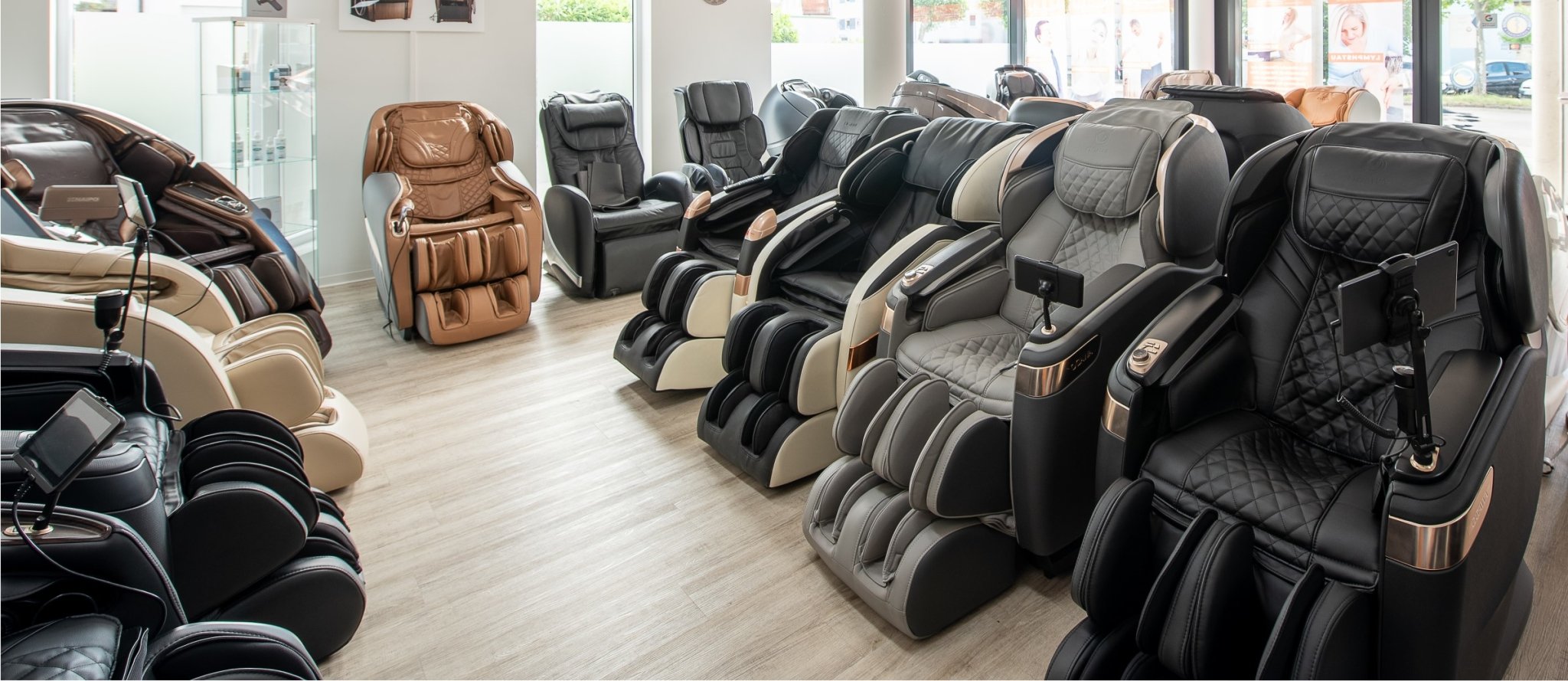 Esposizione e showroom del mondo delle poltrone massaggianti con consulenza di esperti