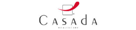 Logo della poltrona massaggiante CASADA Healthcare