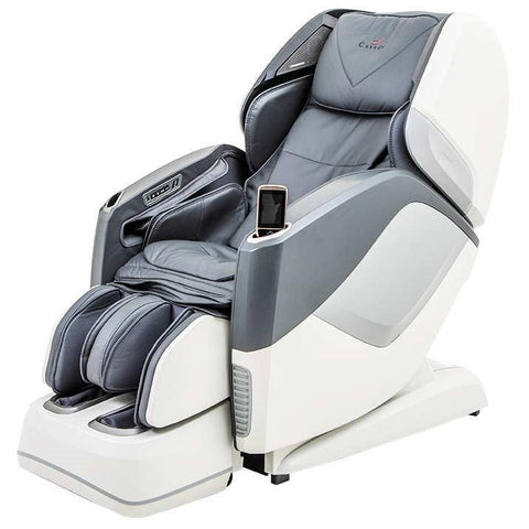 Sedia per massaggi Casada Aura Bianco Grigio Sedia per massaggi in ecopelle Mondo