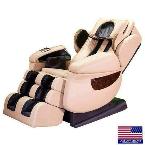 L'Americano - LURACO iRobotics 7 PLUS (i7) poltrona massaggiante-crema in vera pelle mondo