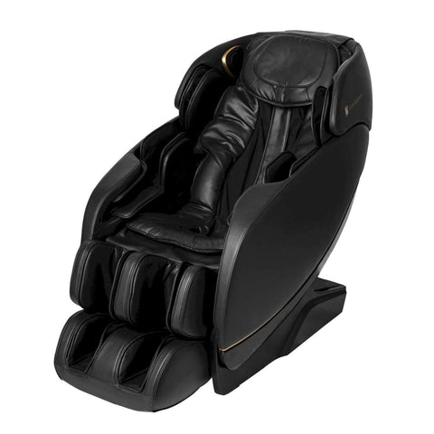 La poltrona massaggiante Jin - Inner Balance Jin 2.0 Mondo Nero Sedia Massaggiante in Ecopelle