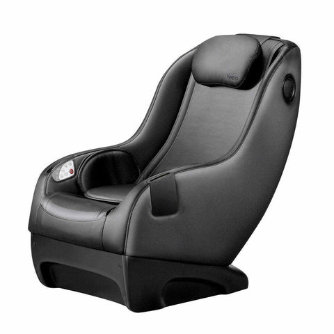 Il compatto - NAIPO MGCHR-A150-sedia massaggiante-nero-pelle artificiale-sedia massaggiante Mondo